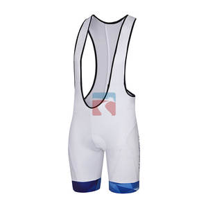 Vente en gros de shorts de cyclisme pour hommes de haute qualité, rembourrés COOLMAX, en Spandex et Polyester 160g, teints en pièce, séchage rapide, antibactériens - Product Image 1