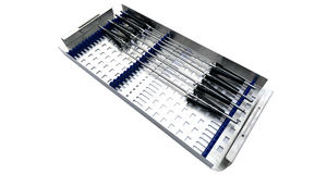 Ciseaux manuels MICS avec lames incurvées et manche rond de 5mm en acier - Product Image 5