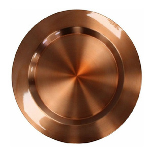 Assiette de présentation élégante de luxe Décoration de la maison Assiette de service couleur or de qualité supérieure et plat de forme carrée pour 2025 - Product Image 5