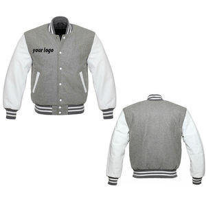 Chaqueta Varsity para Hombre, 100% Poliéster, Ligera, de Pana, con Capucha, Impermeable, Resistente al Viento, Ecológica, Servicio OEM - Product Image 6