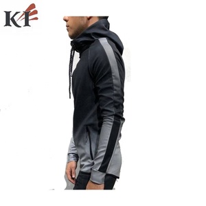 Sweat à capuche personnalisé pour homme, en coton et polyester de haute qualité, avec logo, imperméable, grande taille, quantité personnalisée, USA 2023 - Product Image 3