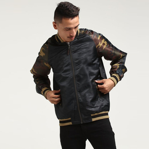 High Quality Custom <b>Letter</b> Logo US Bomber <b>Man</b> <b>Jacket</b> for <b>Men</b> Full Zippered Casual Stain <b>Jackets</b> Sheep Plus Size Winter Knitted - Product Image 1