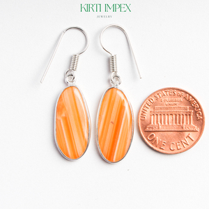 Venta directa de fábrica Vintage Midi Chic plateado bisel conjunto de pendientes multicolor alambre francés Chic patrón de forma de gancho para - Product Image 5