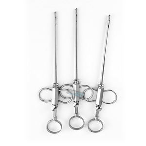 Vente en gros d'instruments vétérinaires de qualité supérieure Instruments pour tétines Extracteur de tumeurs à double lame en acier inoxydable - Product Image 3