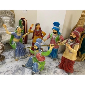 Statue en fibre de verre pour fabrication de sculptures punk, fabrication de porte d'entrée, FRP - Product Image 1