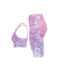 2023 Custom Logo Comfy Polyester/Spandex Sublimated <b>Women's</b> <b>Biker</b> <b>Shorts</b> Plus Size Two Piece Set Plus Size Plus Size Plus Size - Product Image 6