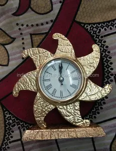 Bàn Cạnh Giường Ngủ Phòng Khách, Bàn Nghệ Thuật Hiện Đại, Đồng Hồ Kim Loại, Đồng Hồ Lật Cổ Điển Tự Động Kỹ Thuật Số 2021 - Product Image 3