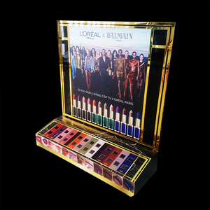 Bandeja de exhibición de cosméticos, diseño colorido, cara, labios, ojos y uñas - Product Image 3