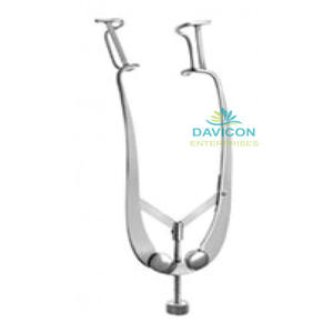 Espéculo de Alambre CASTROVIEJO Profesional de Acero Inoxidable de Alta Calidad, Mecanismo Ajustable, Hojas de 14 mm, 8 cm, por DAVICON ENTERPRISES - Product Image 1