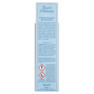 PERFUME para lavandería, TESORI D'ORIENTE, 100 ML, peonía y narciso - Product Image 3