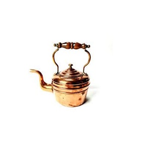 High Quality Solid Copper Tea Pot/Coffee Pot for Wholesale Hammered Round Copper Tea Pot for Selling - Product Image 1