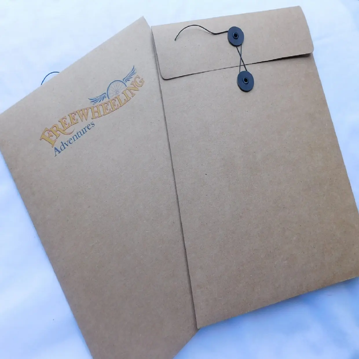 Конверты из крафт-бумаги на заказ, доступны с принтом на заказ из переработанной бумаги по индивидуальным Размерам
