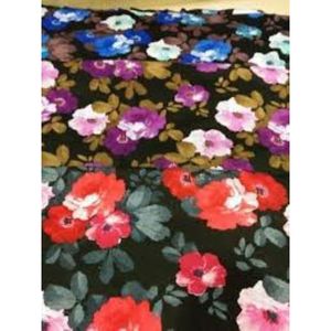 Calcetería estampada de algodón de tacto suave Tela para mantel hecha en la India - Product Image 1