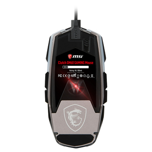 Souris de jeu <span class=keywords><strong>MSI</strong></span> Clutch GM60 avec éclairage RGB USB, DPI réglable, souris optique programmable de qualité gaming - Product Image 5