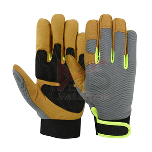 Gants de conduite d'hiver en cuir XL unisexe de meilleure qualité, nouveau style, usage quotidien pour la voiture, bus, vente en gros, gants de sécurité avec revêtement en latex. - Product Image 1