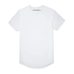 Hommes unisexe nouvelle mode coton à manches courtes Jersey T-Shirt grande taille coupe goutte conception respirant t-shirts personnalisés Style décontracté - Product Image 5
