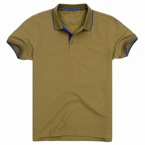Camisetas de polo para hombre de estilo moderno 100% algodón manga corta Slim Fit de talla grande diseño informal Jersey lavado hecho en Pakistán - Product Image 6