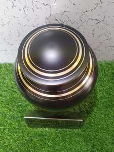 Extra <b>Large</b> Brass <b>Urn</b> with Golden Line CREMATION <b>URN</b> FUNERAL SUPPLIES - Product Image 3