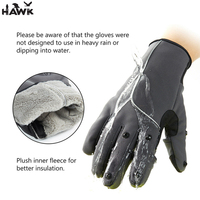 Guantes de Pesca Bass Dash Winter Pro, Aislantes, de Alta Calidad, Resistentes al Agua, para Pesca Nocturna en Clima Frío