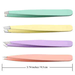 Pinzas para Cejas al Por Mayor, Pinzas Ecológicas para Pestañas y Vello Encarnado, Pinzas Profesionales para Cejas, Marca Privada - Product Image 6