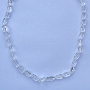 10mm 12mm 14mm Cristal Naturel Quartz Pierre Lisse Ovale Perlé Pierres Précieuses Collier Bijoux De Fabricant Fournisseurs En Gros - Product Image 5