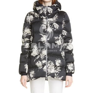 Abrigo de nailon con estampado de sublimación para mujer, nueva moda OEM - Product Image 1
