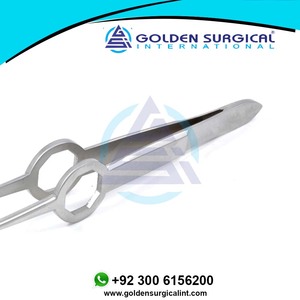 Pinzas para Cuerpos Extraños Schaaf de 95 mm, Pinzas para Astillas y Cilios, Instrumentos de Microcirugía Oftálmica - Product Image 4