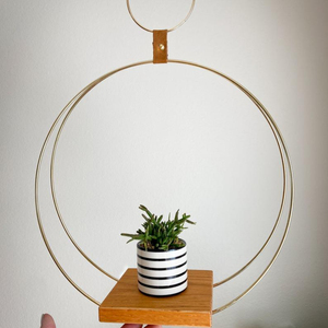 Handmade Magic Leather <b>Plant</b> Hanger - Product Image 1