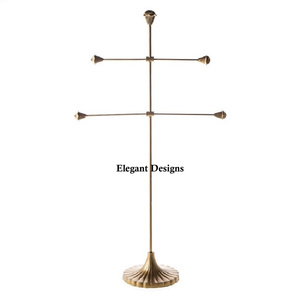 Meilleure qualité arbre Design métal porte-bijoux fait à la main classique porte-bijoux Offre Spéciale décoratif en gros fantaisie support de bijoux - Product Image 5