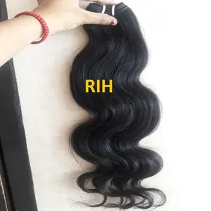In Stock Raw Temple Hair 100% Natural Human Virgin Indian Remy Hair Extensions