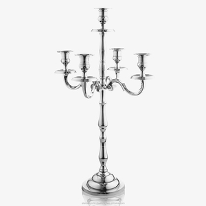 Exclusive Design Best Selling Metal Aluminum 5 Arm Customized Size <b>Candle</b> Holder Candelabra Wedding Tabletop Decor Centerpieces - Product Image 4