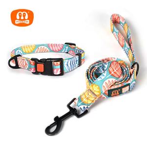 Midepet pet malzemeleri yeni tasarım köpek tasma kurşun 2021 köpek ürünleri su geçirmez kedi yavru yaka evcil hayvan tasmaları tasma seti - Product Image 4