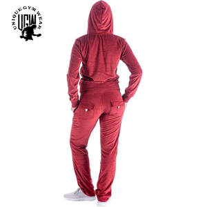 Conjunto Deportivo de 2 Piezas para Mujer, Ropa Deportiva ÚNICA al por Mayor, Ecológica, Transpirable, de Secado Rápido, Poliéster/Algodón/Felpa, Informal - Product Image 4
