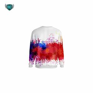 High Quality Men's Long Sleeve Winter <b>Sweatshirt</b> Custom Sublimation Printing Hooded Solid Designer Pattern Direct Factory Supply - Product Image 6