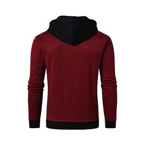 Sweat à capuche personnalisé en gros, surdimensionné, épais 50 GSM, pour homme, avec fermeture éclair intégrale, logo personnalisé, sweat à capuche vierge unisexe - Product Image 4