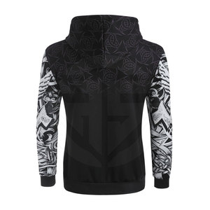 Sudadera de poliéster con capucha para hombre, prenda deportiva masculina de Color Pastel liso, personalizada, con sublimación, Popular, venta al por mayor de fábrica - Product Image 2