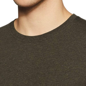 Camiseta de manga corta personalizada para hombre, 100% de algodón Camisa lisa, suave - Product Image 3