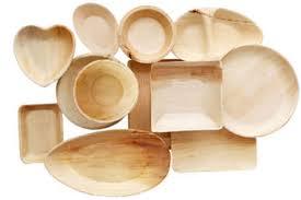 100% cuencos de hoja de palma de Areca orgánicos naturales platos ecológicos bio-degradables vajilla grabada patrón de plantas platos duraderos - Product Image 2