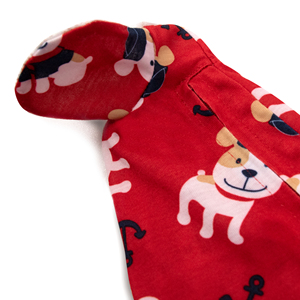 Fabricant de vêtements JOYUAN BR190805 Combinaison bébé - IMPRIMÉ CHIEN ROUGE GARÇON Vêtements pour enfants Bébé Tenue Vêtement de nuit à pieds Flamme - Product Image 5