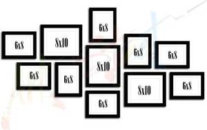 Hot Selling <b>Photo</b> <b>Frame</b> Picture Decorative Home Decor 11 <b>Photo</b> <b>Frame</b> MDF Wood Black Home Decoration Carton Portable 10 Pc - Product Image 6