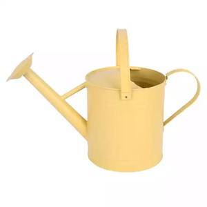 Arrosoir automatique de haute qualité en métal, Pot d'arrosage décoratif pour la maison et le jardin, finition chromée avec pichet bleu - Product Image 6