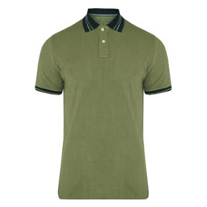 Nuevo Polo de tela de algodón 100% hecho en fábrica para hombre, tendencia sin textura, calidad premium, gran oferta - Product Image 4
