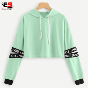 Sudadera Corta con Capucha para Mujer, de Invierno, de Forro Polar, Ecológica, Cortavientos, Sudadera Corta con Capucha - Product Image 2