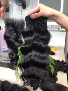 Gros cheveux humains bundle extensions de cheveux humains armure Bundle naturel ondulé - Product Image 3