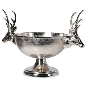 Cuenco decorativo de lujo con plataforma dorada para Decoración de mesa, tazón chapado en oro y metal para uso superior - Product Image 5