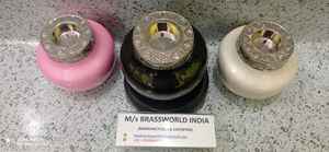 D'UNE LUMIÈRE DE BOUGIE TRICOLORE URNE DE CRÉMATION Fournitures funéraires BRASSWORLD INDE - Product Image 6