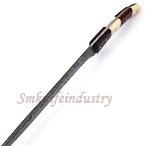 Custom Hand Forged Damascus Fillet Fishing knife With leather Sheath cover (smk1587) - Product Image 3