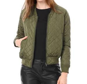 Blouson Bomber Moto Femme Grande Taille Haute Qualité en Toile Hiver Respirant Teint Coupe-Vent Imperméable Broderie - Product Image 3