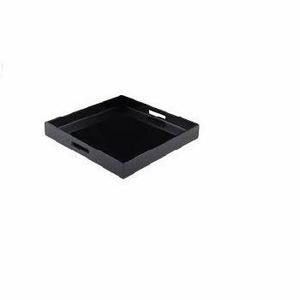 Plateau de service de cuisine rectangulaire au design vintage fait à la main en bois et en métal pour la maison plateau de service alimentaire décoratif en gros - Product Image 2