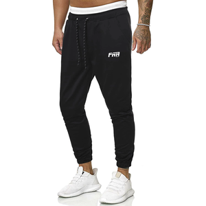 กางเกงวอร์มผ้าฟลีซแฟชั่นสำหรับผู้ชายกางเกงวอร์มผ้ายืดใส่สบายพิมพ์โลโก้ได้ตามต้องการ - Product Image 3